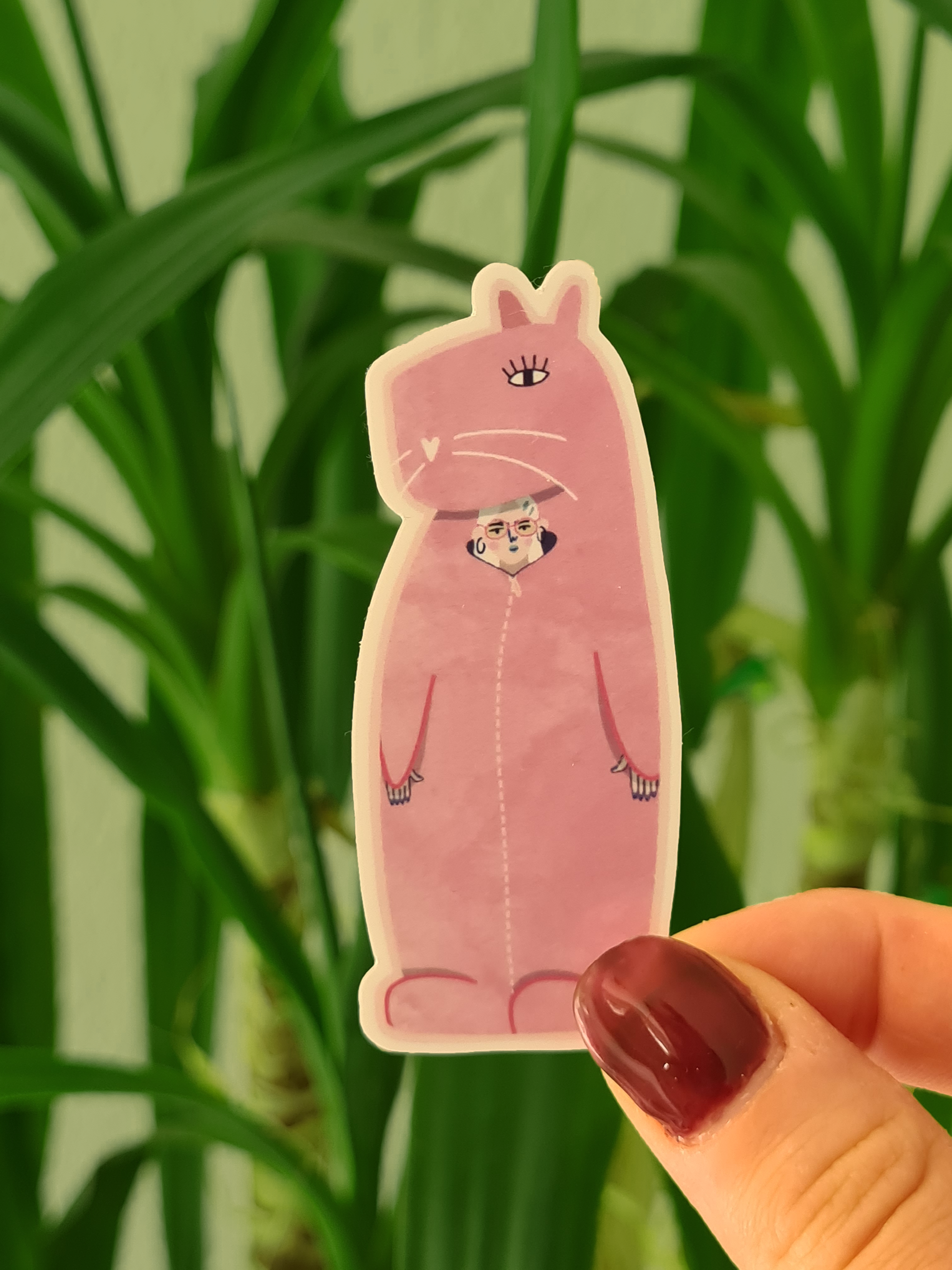 Animal costume sticker pack