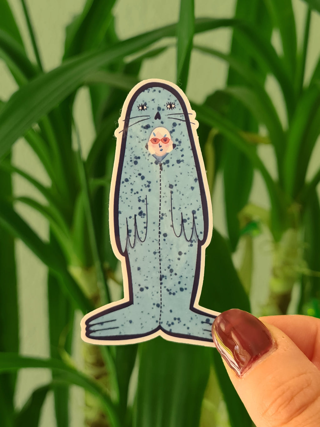Animal costume sticker pack