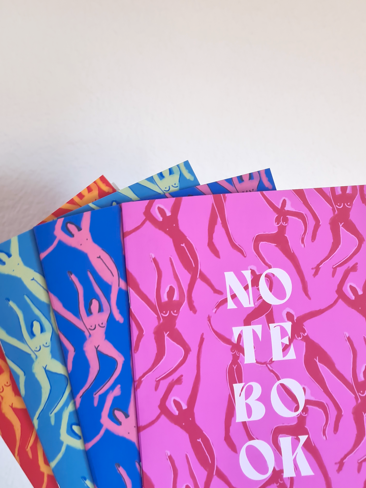 Girl Dance A5 Notebooks Set of 4