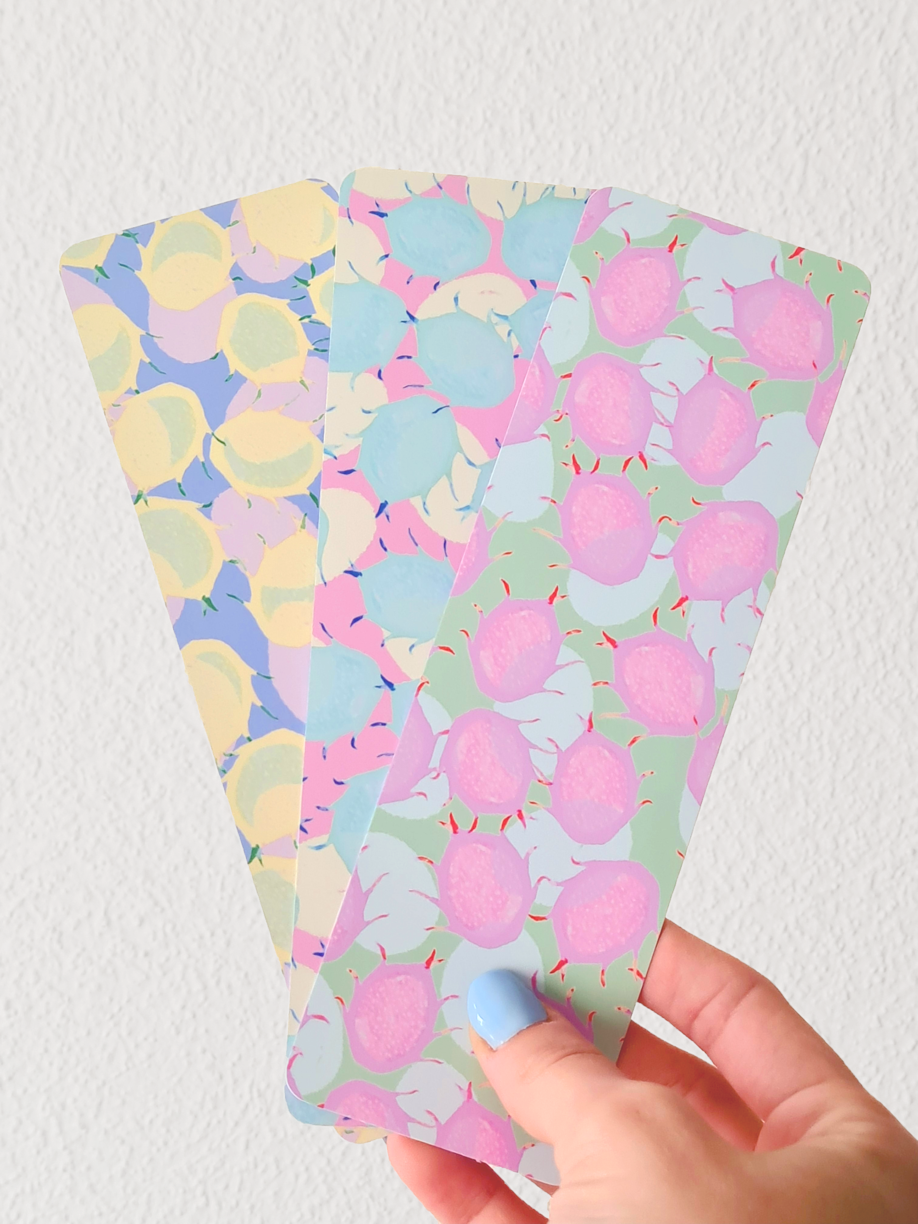Fruity Abstract Bookmarks - Set of 3