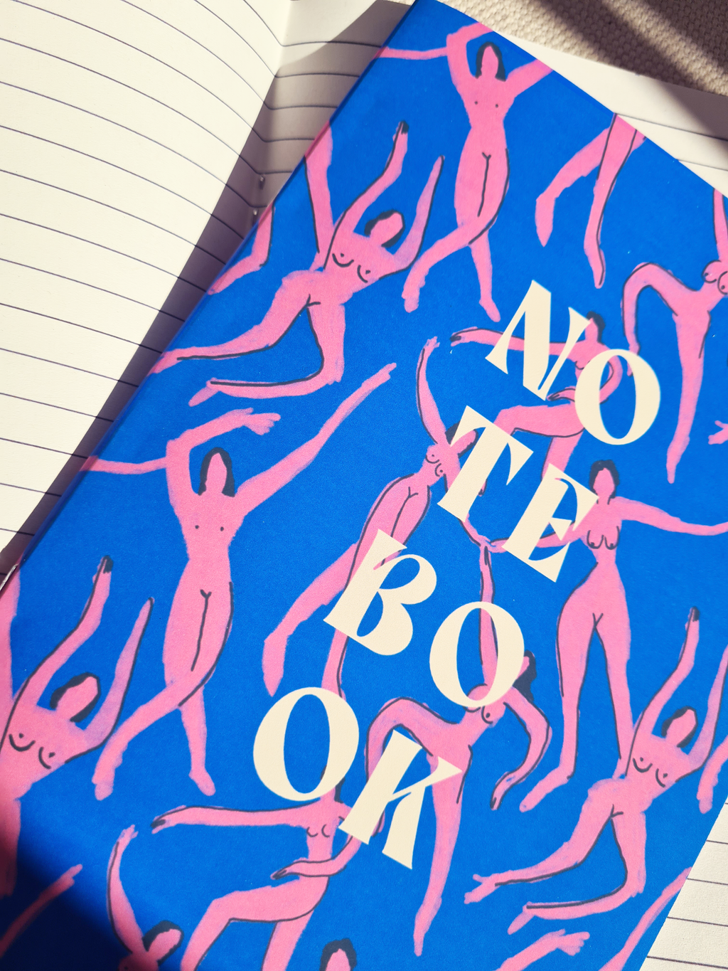 Girl Dance Notebook A5 - Recycled Paper Lined Pages