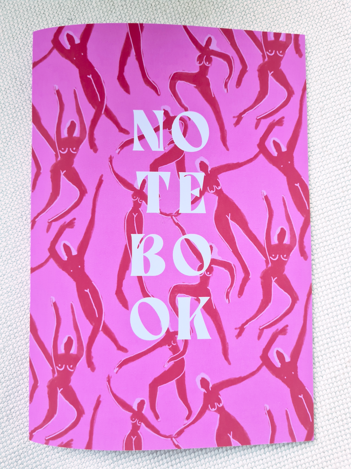 Girl Dance Notebook A5 - Recycled Paper Lined Pages