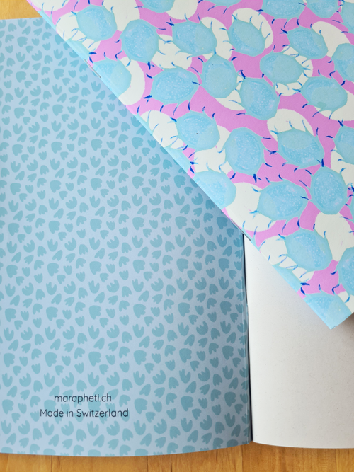 Abstract Dragon Fruit Notebook - Set of 3