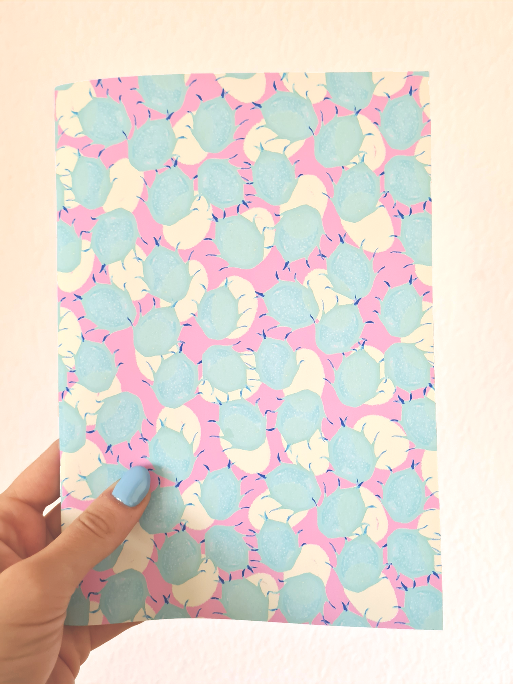 Abstract Dragon Fruit Notebook - Set of 3