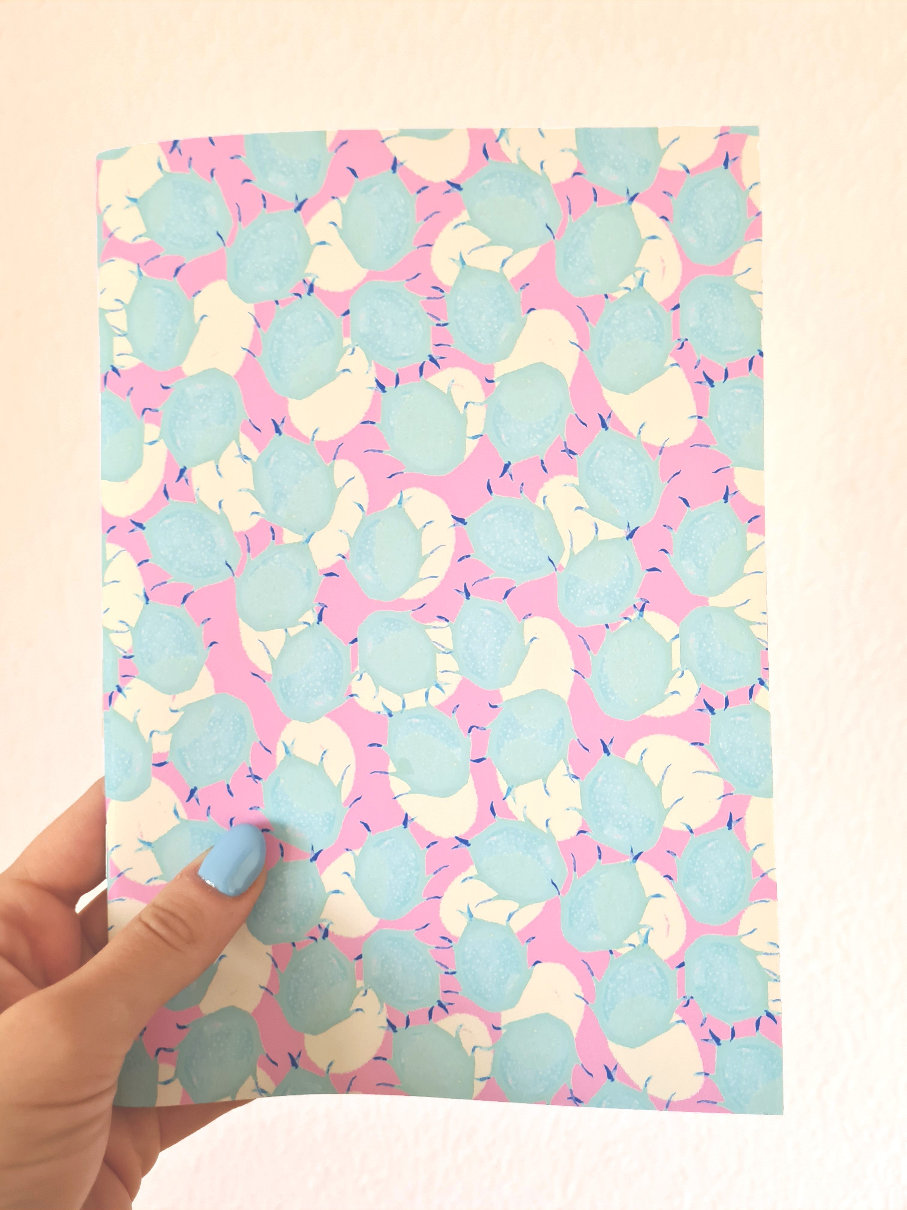 Abstract Dragon Fruit Notebook - Set of 3